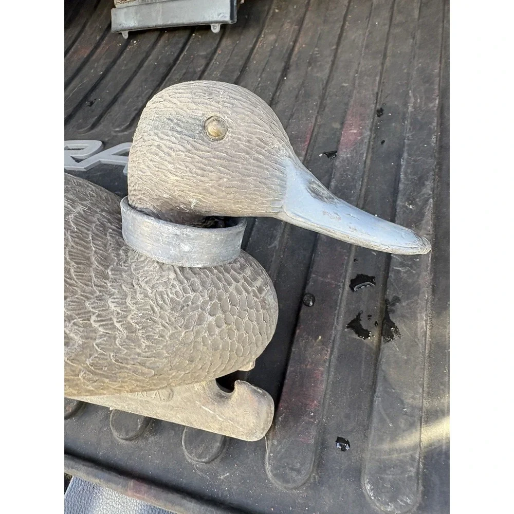 G & H Decoy Duck Hyper Realistic‎ Henryetta, Ok Made In USA W/ Weight